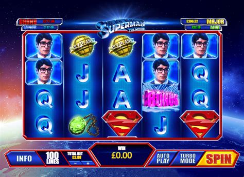 superman the movie slot|*NEW* SUPERMAN THE MOVIE .